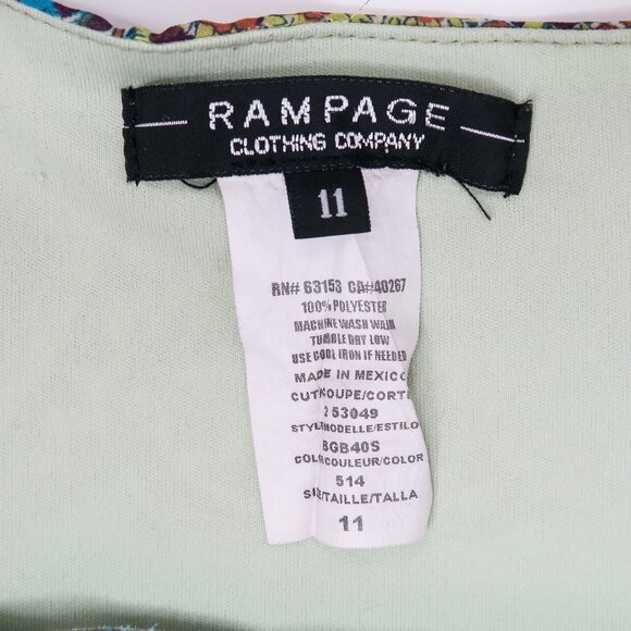 Vintage 90s Rampage Floral Tiered Fairy Skirt - Picture 8 of 10